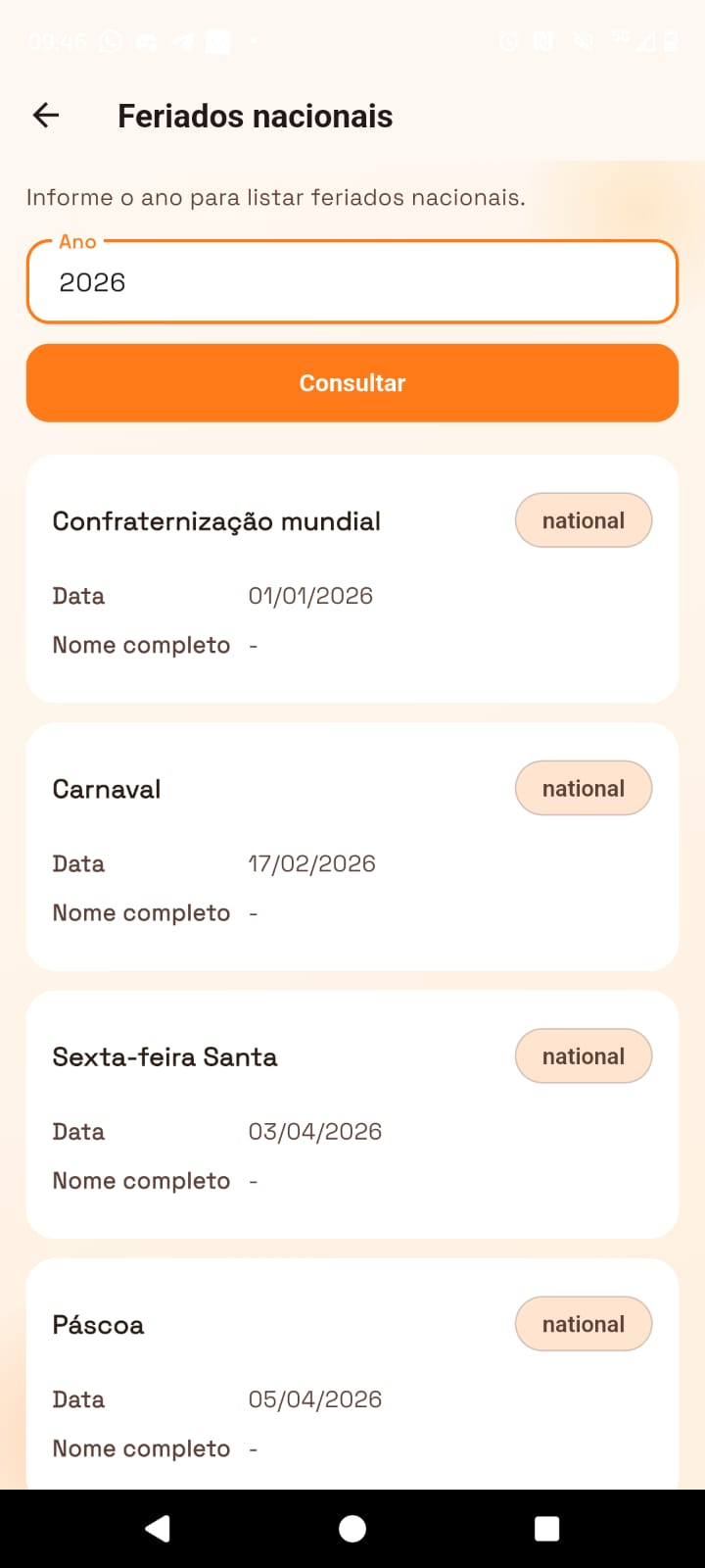Screenshot Uway - Brasil Api 3