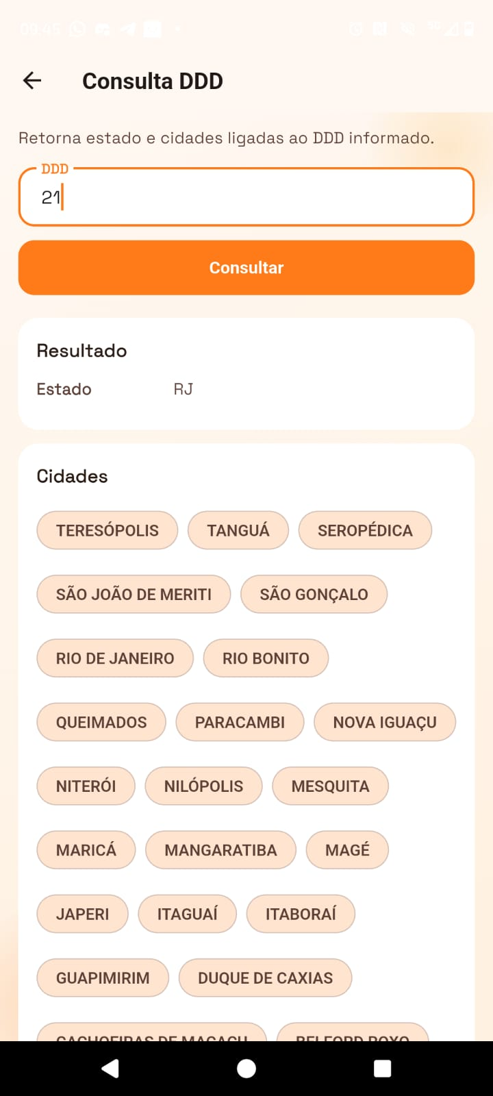 Screenshot Uway - Brasil Api 5
